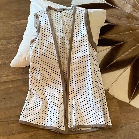 Rozae Nichols Jackets & Blazers - Rozae Nichols Perforated Leather Vest